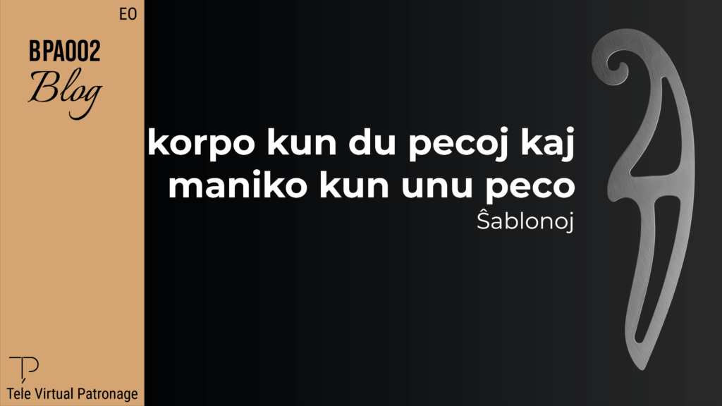 TEVIPA – Du-parta torso kaj unu-parta maniko