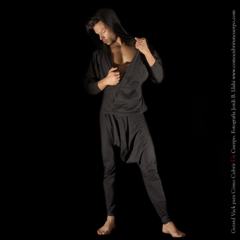 Pantalón sarouel y sudadera con capucha para hombre, patrones PT101 y CT101
