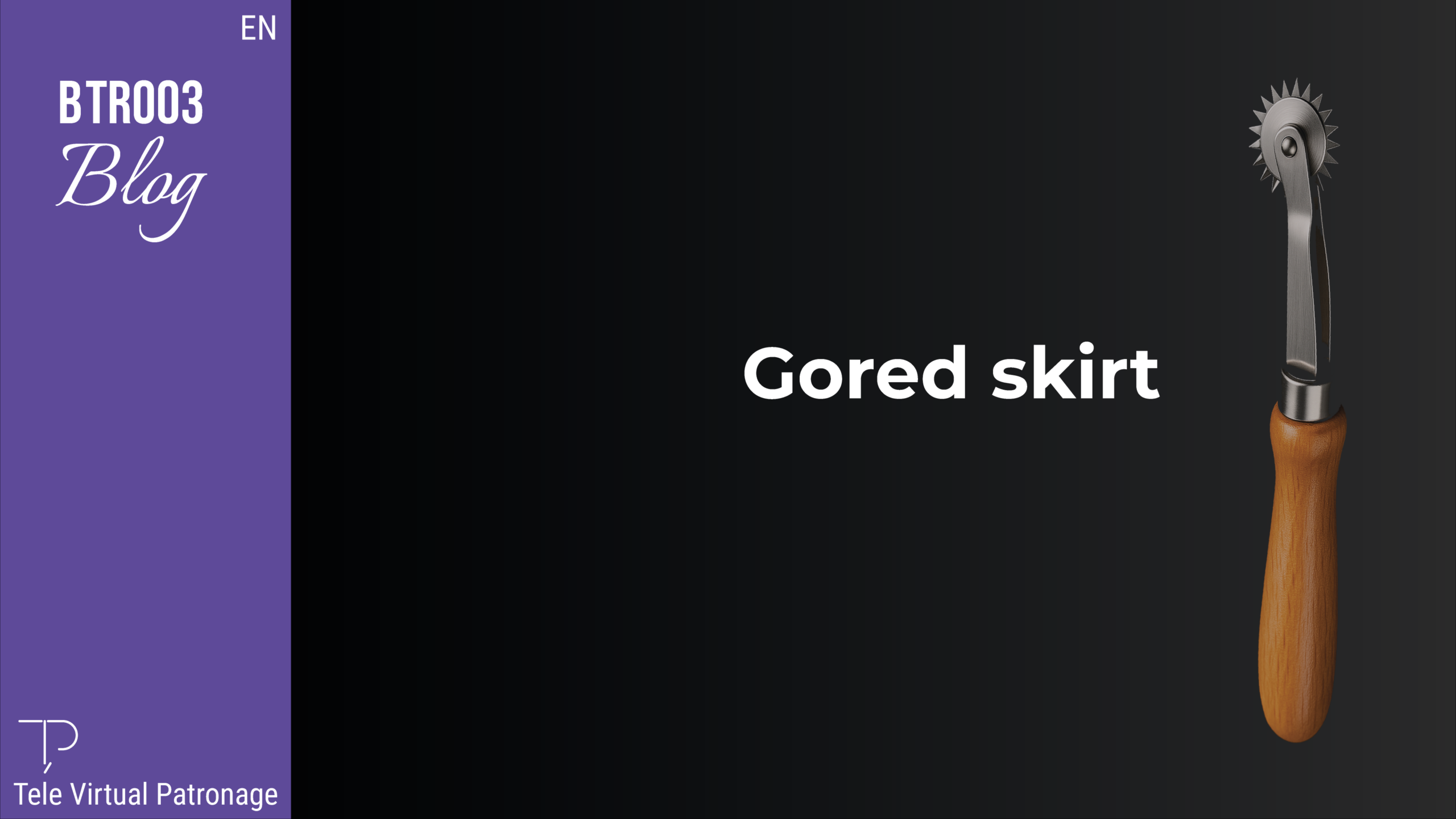 Base pattern transformation into a gored skirt