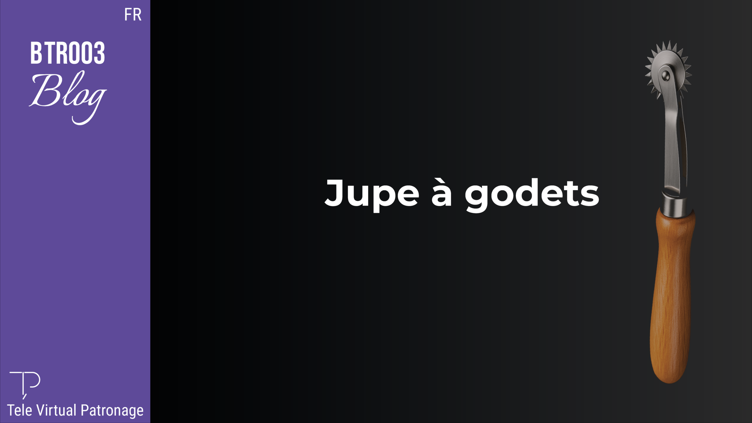 Transformation du patron de base en jupe à godets