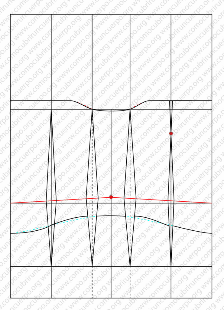 Costuras definitivas y preparación del despiece del corsé masculino