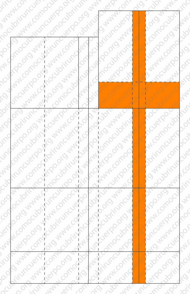 Traslado del desarrollo vertical de pecho hacia la línea de sisa para abrir la pinza