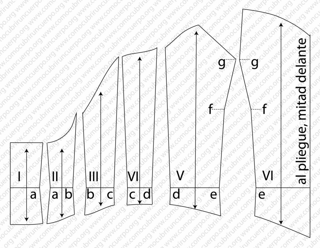 Transformación del corsé femenino en bustier base para vestido fourreau