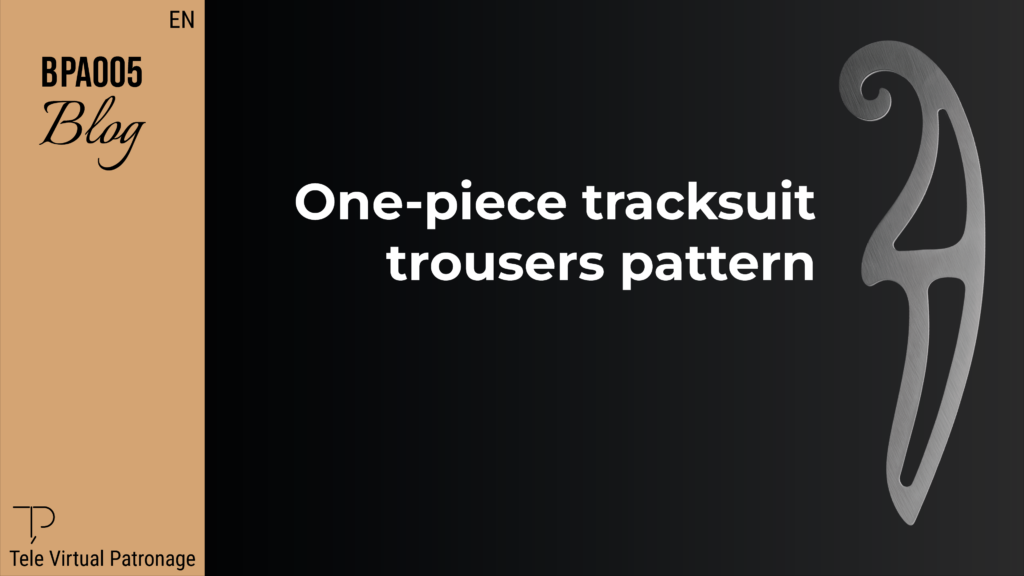 Cover image of the one-piece sweatpants pattern