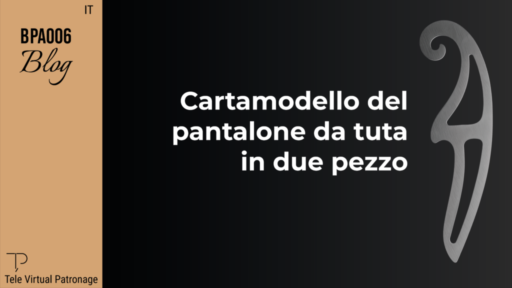 Copertina del cartamodello del pantalone tuta di due pezzi