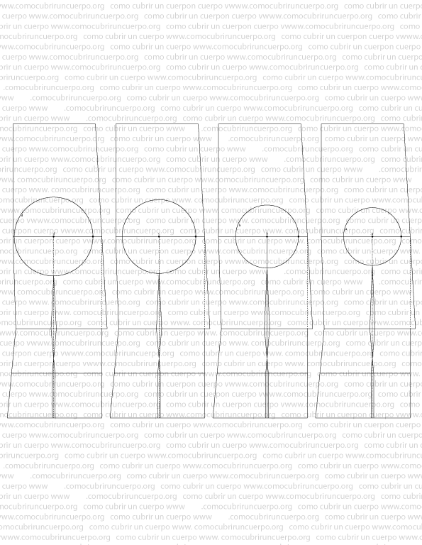 Separación del delantero del corsé base mostrando la adaptación del entalle para copas A, B, C y D.