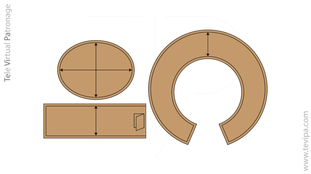 márgenes costura patrón gorro pescador bucket hat