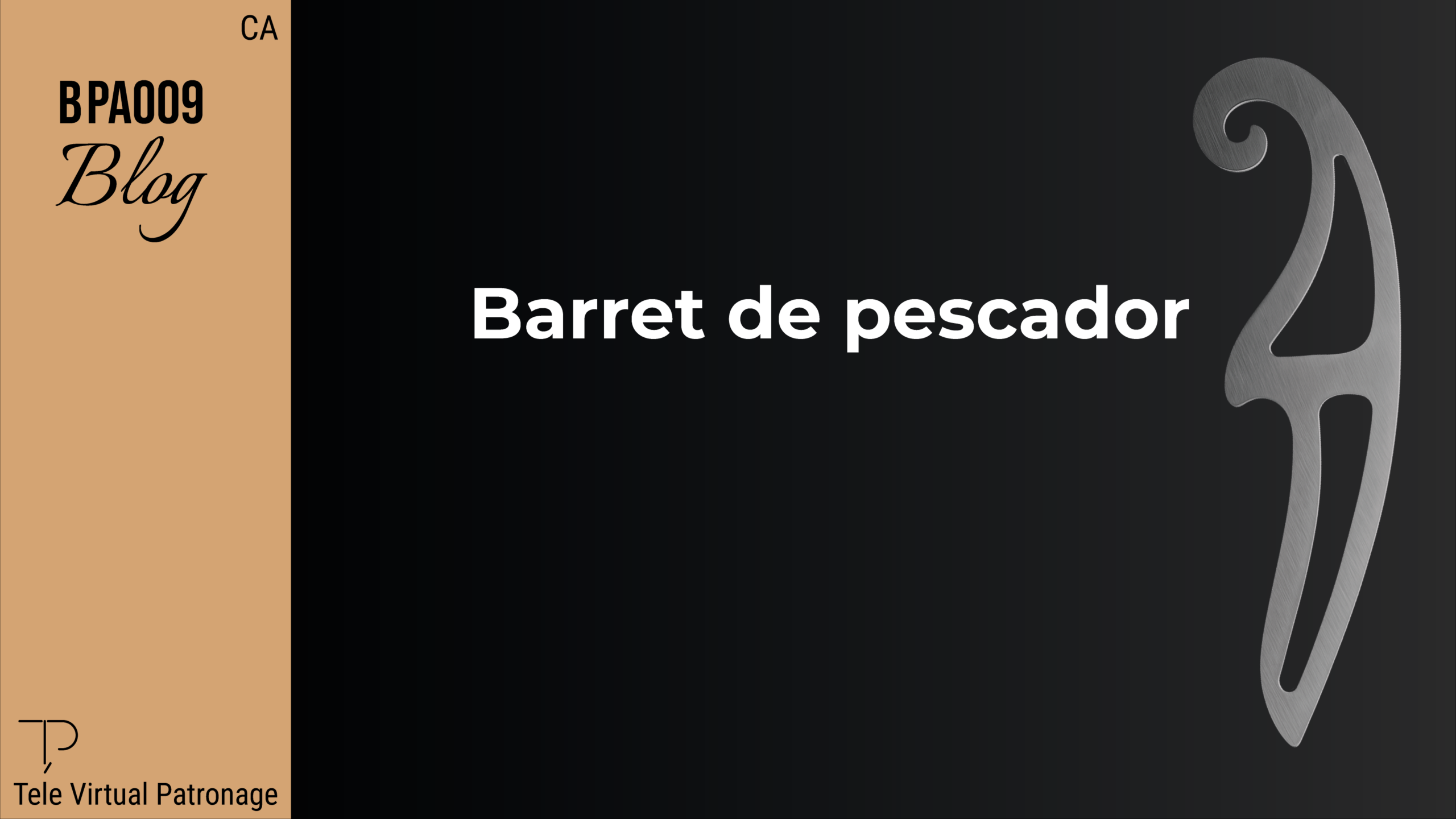 gorro de pescador bucket hat patronatge barrets Tele Virtual Patronage