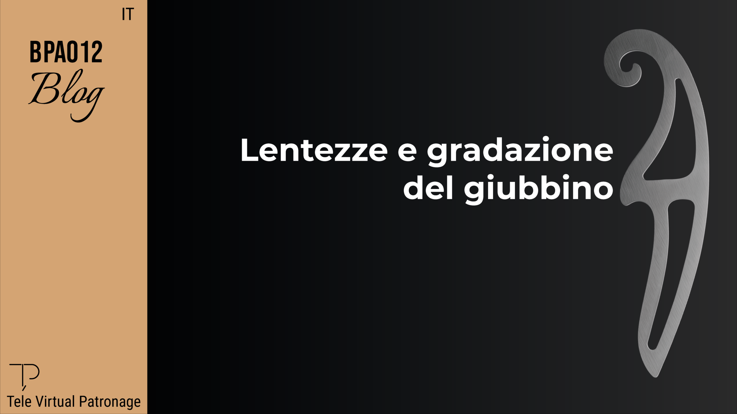 Immagine di copertina dell’articolo su lentezza e gradazione del cartamodello del giubbino