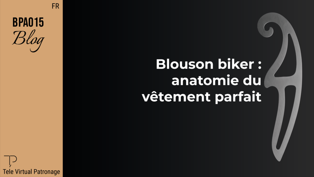Image de couverture veste biker anatomie du vêtement parfait design TEVIPA